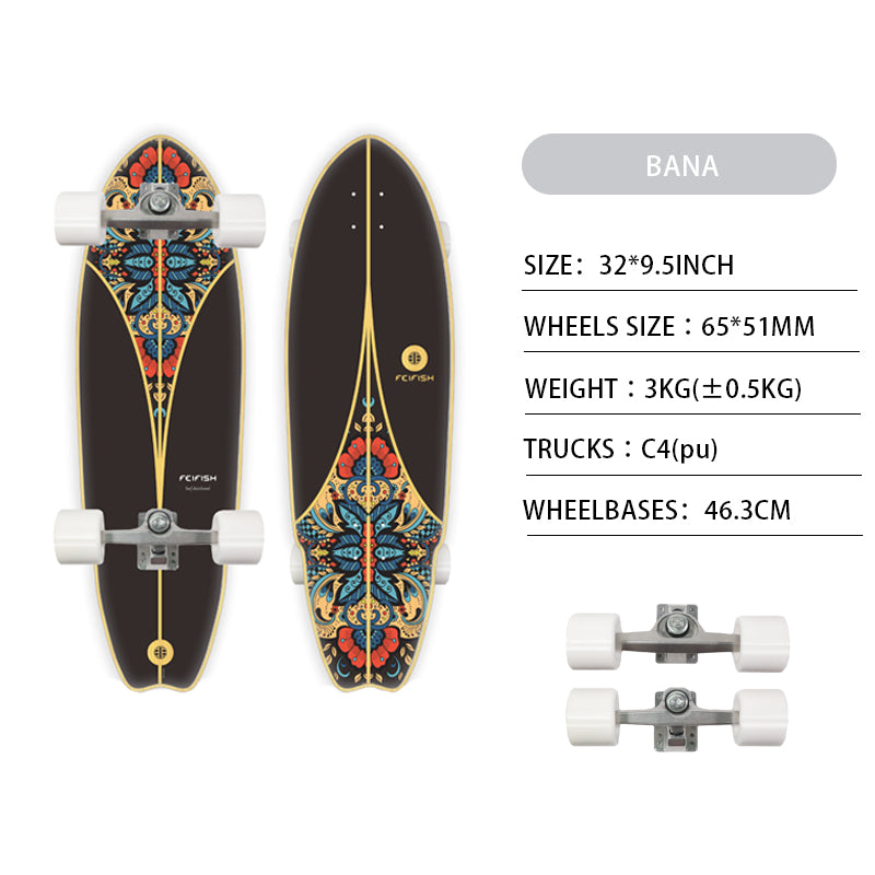 FEIFISH surf skateboard