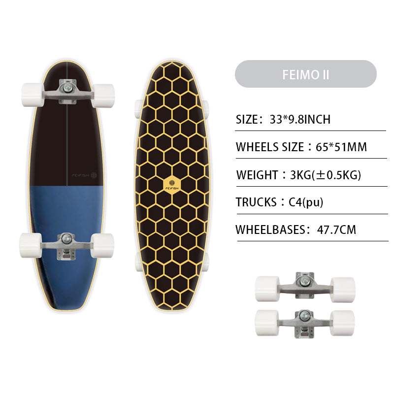 FEIFISH surf skateboard