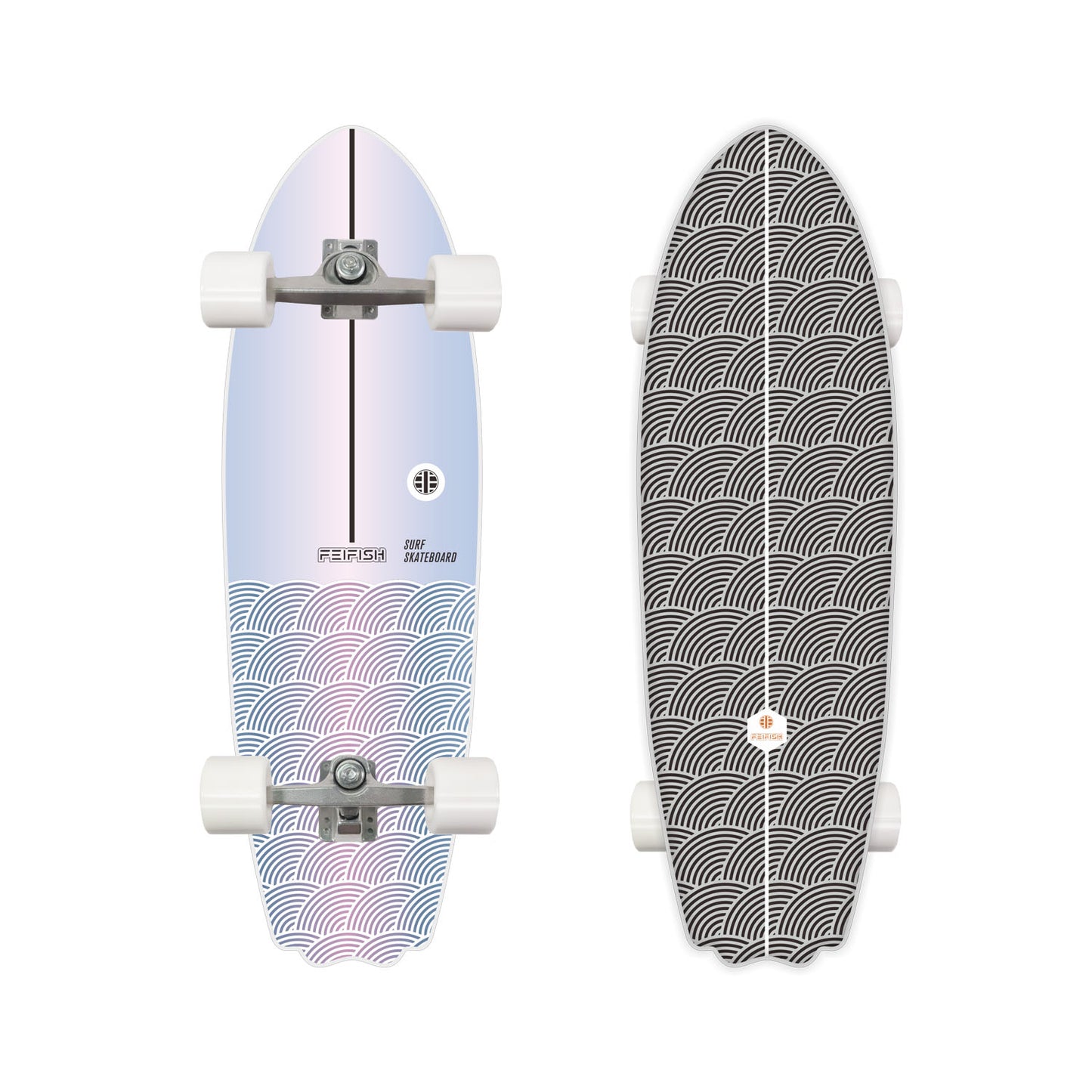Feifish surfskateboard Flash effect