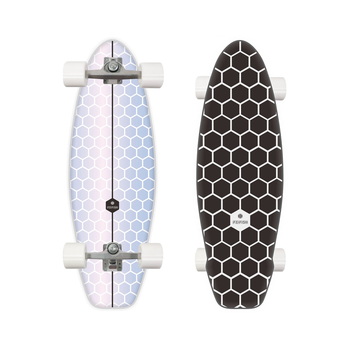 FEIFISH Surfskateboard Pattern flash