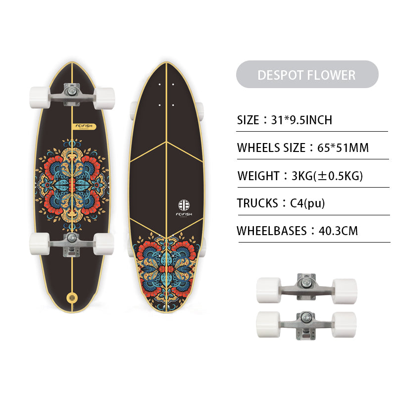 FEIFISH surf skateboard