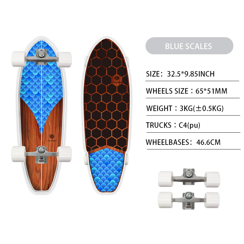 FEIFISH surf skateboard