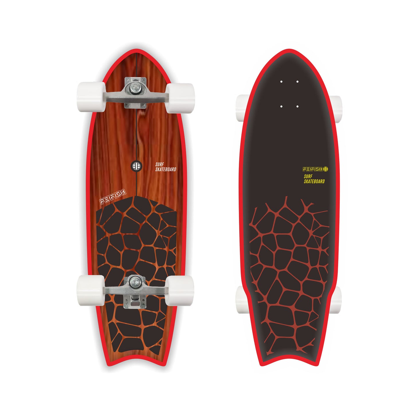 FEIFISH surfskateboard Ultra thin and ultra light