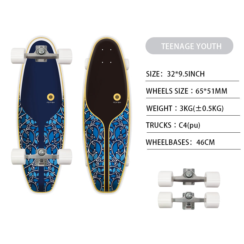 FEIFISH surf skateboard