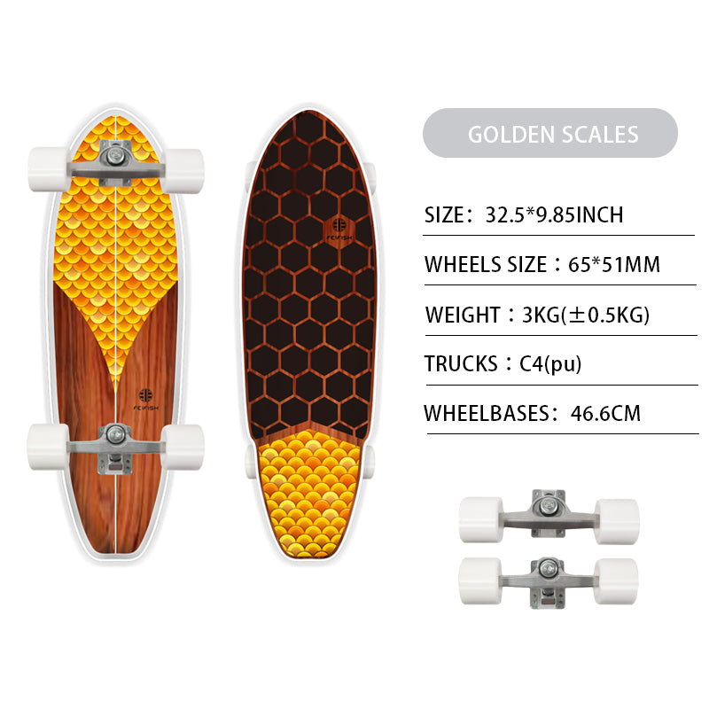 FEIFISH surf skateboard